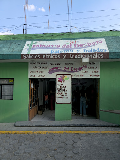 Sabores del desierto - Paletas y helados
