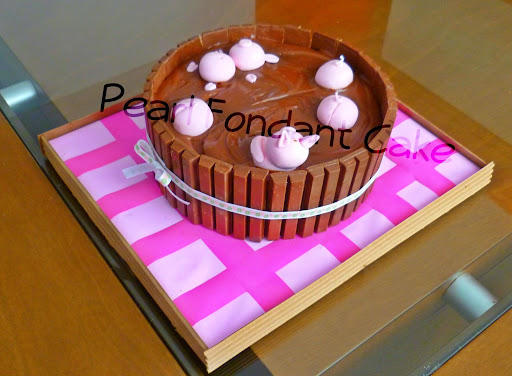 Pastelería Pearl Fondant Cake